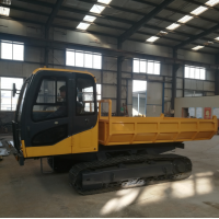 7 Ton mini dumper / crawler dump truck made in China